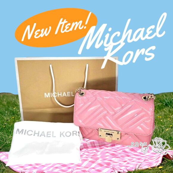 Michael Michael Kors NWT Peyton Medium Shoulder Flap Shoulder Bag - Picture 1 of 15